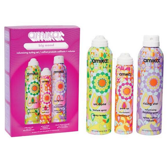 Amika Big Mood Volumizing Styling Set(Spray & Dry Shampoo) - Picture 1 of 1